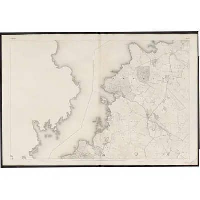 1840 Map of Tipperary - Sheet 6, 1851 Print