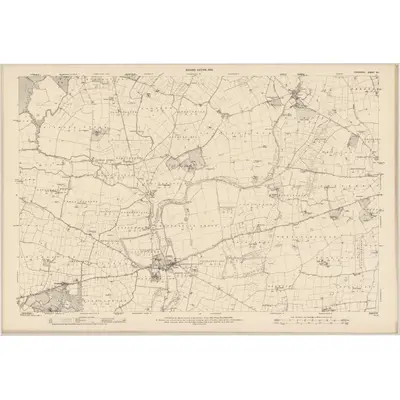 1904 Map of Tipperary - Sheet 60, 1906 Print