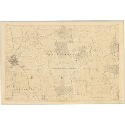 1840 Map of Tipperary - Sheet 61, 1843 Print