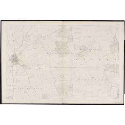 1840 Map of Tipperary - Sheet 61, 1862 Print