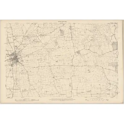 1903 Map of Tipperary - Sheet 61, 1906 Print
