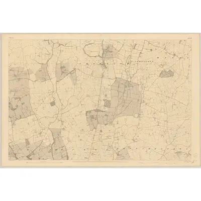 1840 Map of Tipperary - Sheet 62, 1843 Print