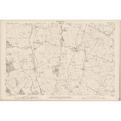 1904 Map of Tipperary - Sheet 62, 1905 Print