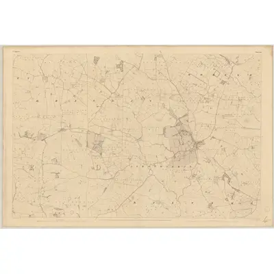 1840 Map of Tipperary - Sheet 63, 1843 Print