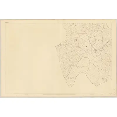 1840 Map of Tipperary - Sheet 65, 1843 Print