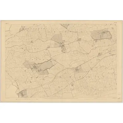 1840 Map of Tipperary - Sheet 66, 1843 Print