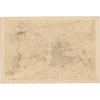 1840 Map of Tipperary - Sheet 67, 1843 Print