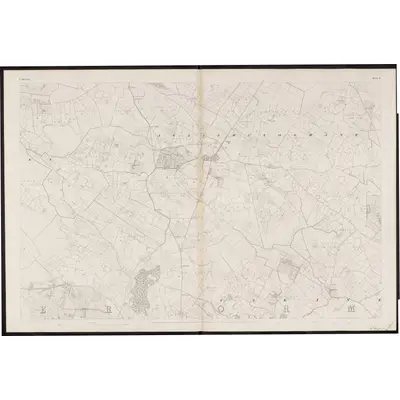 1840 Map of Tipperary - Sheet 7, 1862 Print