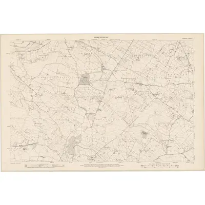 1901 Map of Tipperary - Sheet 7, 1903 Print