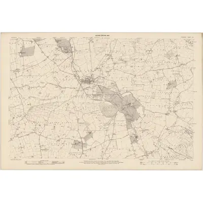 1904 Map of Tipperary - Sheet 70, 1906 Print