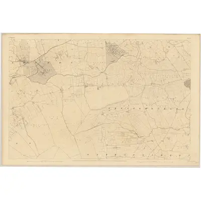 1840 Map of Tipperary - Sheet 71, 1843 Print