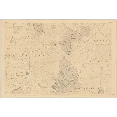 1840 Map of Tipperary - Sheet 76, 1843 Print