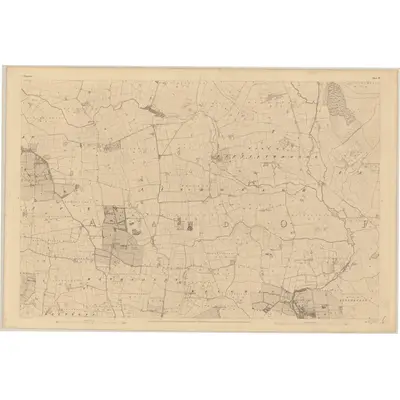 1840 Map of Tipperary - Sheet 77, 1843 Print