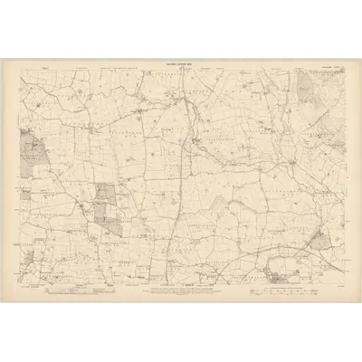 1904 Map of Tipperary - Sheet 77, 1906 Print