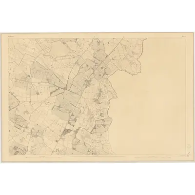 1840 Map of Tipperary - Sheet 8, 1843 Print