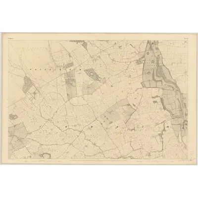 1841 Map of Tipperary - Sheet 81, 1843 Print