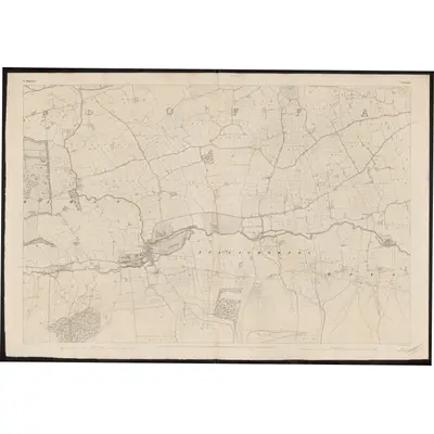 1840 Map of Tipperary - Sheet 87, 1851 Print
