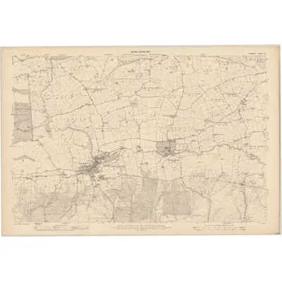 1905 Map of Tipperary - Sheet 87, 1907 Print