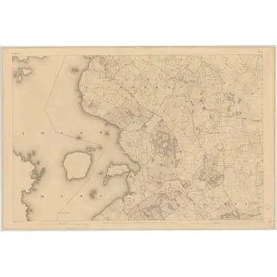 1840 Map of Tipperary - Sheet 9, 1843 Print