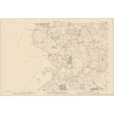 1901 Map of Tipperary - Sheet 9, 1903 Print