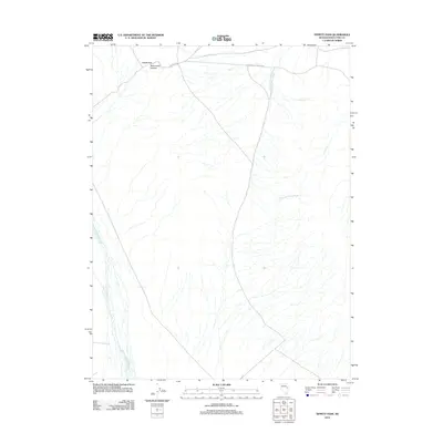 2012 Map of Tippett Pass, 2012 Print