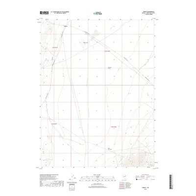 2018 Map of Tippett, 2018 Print