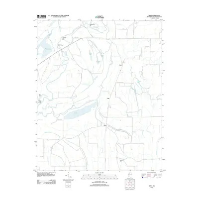 2012 Map of Tippo, 2012 Print