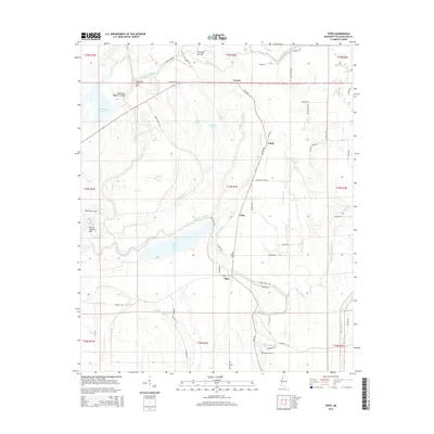 2015 Map of Tippo, 2015 Print