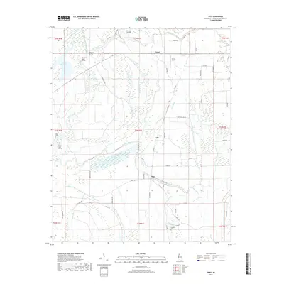 2018 Map of Tippo, 2018 Print