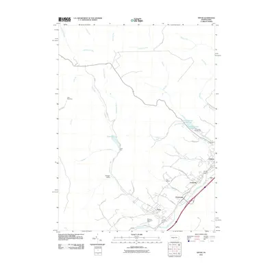 2010 Map of Tipton, 2010 Print