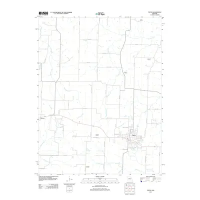 2011 Map of Tipton, 2011 Print