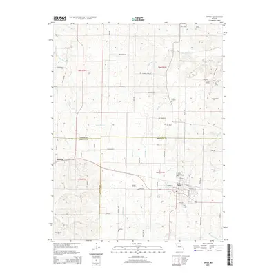 2015 Map of Tipton, 2015 Print