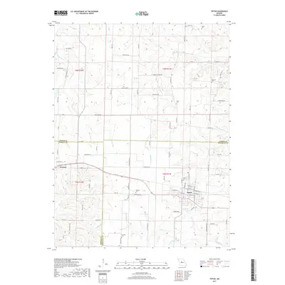 2017 Map of Tipton, 2017 Print