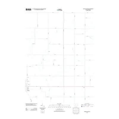 2013 Map of Tipton East, 2013 Print