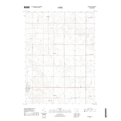 2018 Map of Tipton East, 2018 Print