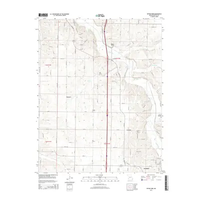 2015 Map of Tipton Ford, 2015 Print