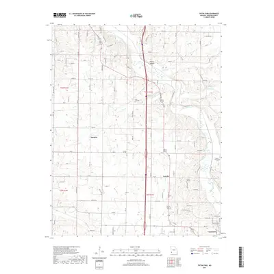 2017 Map of Tipton Ford, 2017 Print