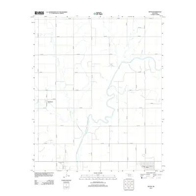 2012 Map of Tipton, 2012 Print