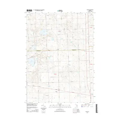 2014 Map of Tipton, 2014 Print