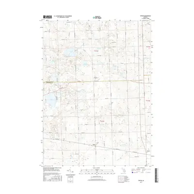 2017 Map of Tipton, 2017 Print