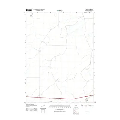 2012 Map of Tipton, 2012 Print