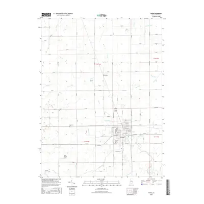 2016 Map of Tipton, 2016 Print