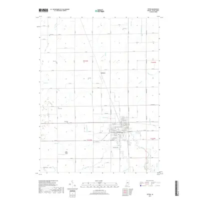 2019 Map of Tipton, 2019 Print