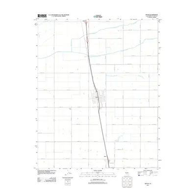 2012 Map of Tipton, 2012 Print