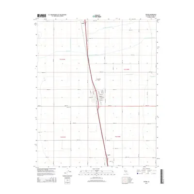 2015 Map of Tipton, 2015 Print