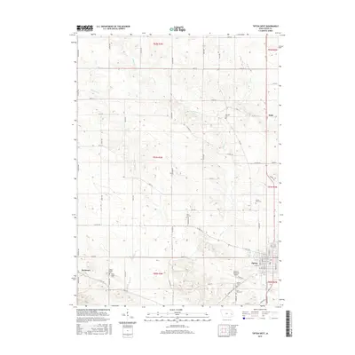 2015 Map of Tipton West, 2015 Print