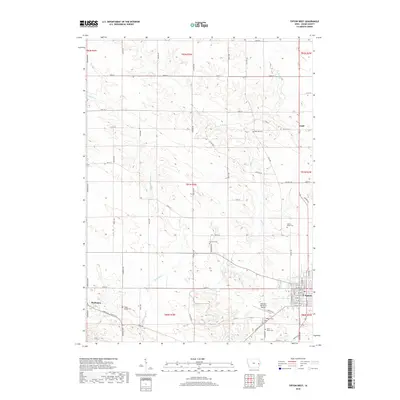 2018 Map of Tipton West, 2018 Print