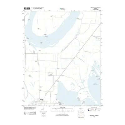 2010 Map of Tiptonville, 2010 Print