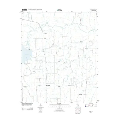 2013 Map of Tira, 2013 Print