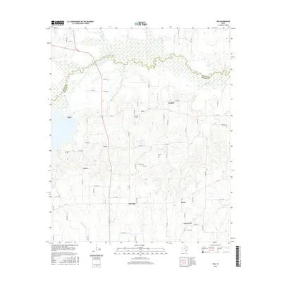 2016 Map of Tira, 2016 Print